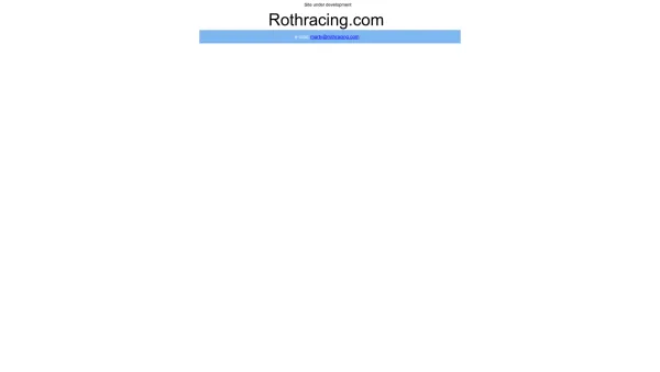 Website Screenshot: Roth Racing Modellbau ferngesteuerte Modellautos - index - Date: 2023-06-26 10:20:23