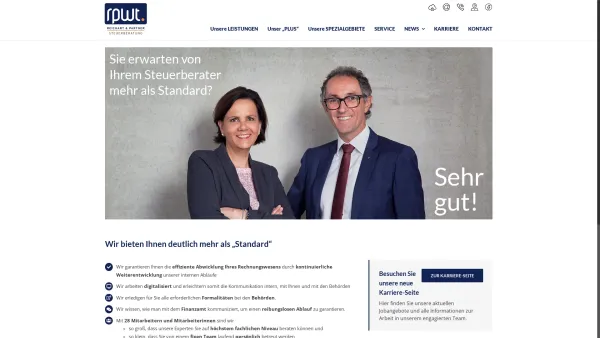 Website Screenshot: Reichart Partner - RPWT - Reichart & Partner Steuerberatung - Steyregg bei Linz - Date: 2023-06-26 10:20:23