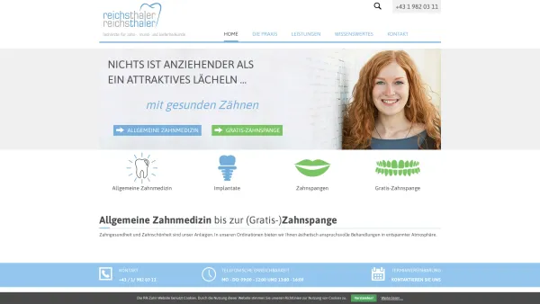 Website Screenshot: Dr. Johann Unbenanntes Dokument - Zahnarztpraxis in Wien - RR-Zahn - Date: 2023-06-26 10:20:23