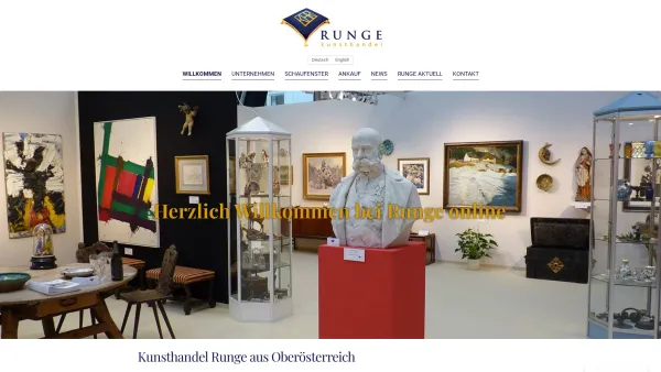 Website Screenshot: Runge Antiquitäten - Runge Kunsthandel - Date: 2023-06-26 10:20:26