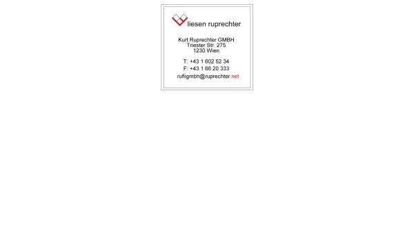 Website Screenshot: Christa Ruprechter Webdesign - Kurt Ruprechter GmbH - Triester Str. 275 - 1230 Wien - Fliesen Platten Mosaik - Date: 2023-06-26 10:20:26