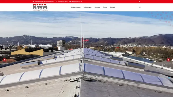 Website Screenshot: RWA Österreich - Licht- und Lüftungstechnik | RWA Austria - Date: 2023-06-26 10:20:26