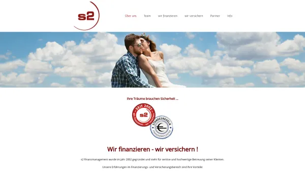 Website Screenshot: s2 Finanzmanagement Ltd - Über uns - s2 Finanzmanagment - Date: 2023-06-15 16:02:34