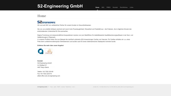 Website Screenshot: S2-Engineering GmbH - Home » S2-Engineering GmbH - Date: 2023-06-26 10:20:29