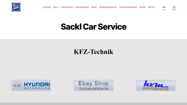 Website Screenshot: Autohaus Sackl - Date: 2023-06-14 10:44:54
