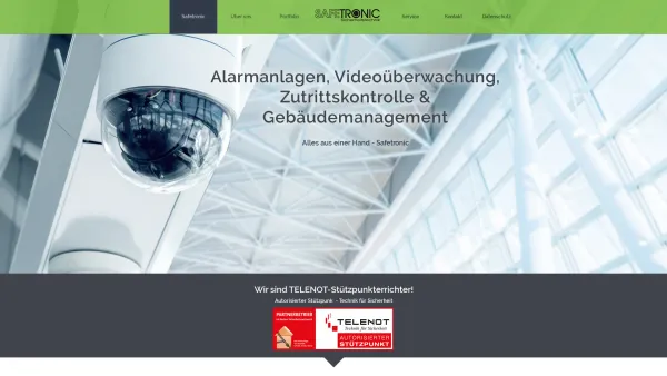 Website Screenshot: Safetronic Sicherheitstechnik GmbH - Safetronic - Date: 2023-06-26 10:20:29
