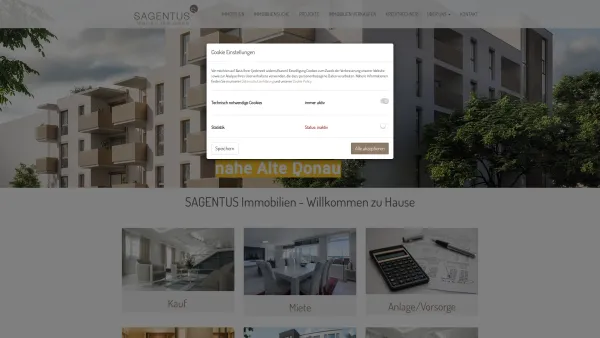 Website Screenshot: SAGENTUS Immobilien - Immobilien | Wohnungen | Häuser | Kauf | Miete | Österreich | Tirol - Sagentus Immobilien GmbH - Date: 2023-06-26 10:20:32