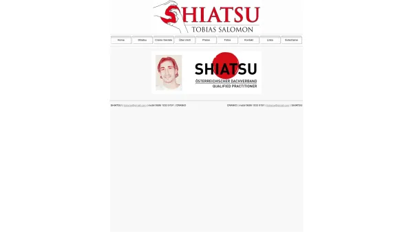 Website Screenshot: Shiatsu Salomon - Salomons.at - Date: 2023-06-26 10:20:32