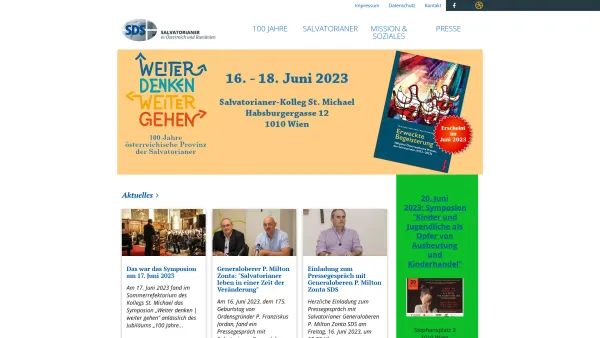 Website Screenshot: StudentInnenhaus der Salvatorianer Salvator Kolleg Graz - Date: 2023-06-26 10:20:32