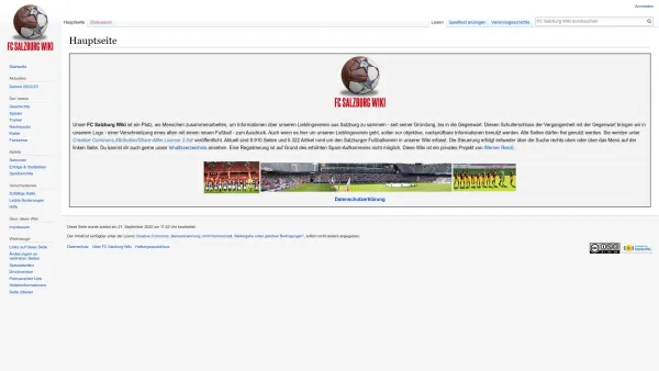 Website Screenshot: SALZBURG12.at - FC Salzburg Wiki - Date: 2023-06-14 10:44:57