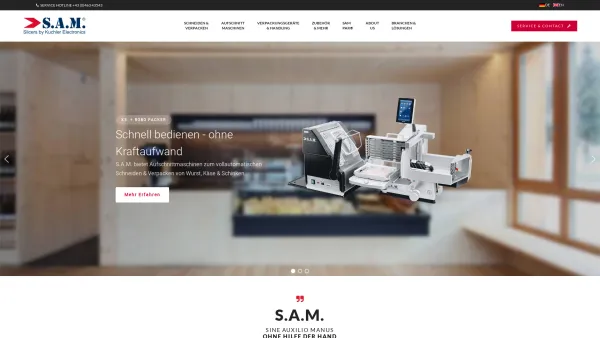 Website Screenshot: Kuchler Electronics GmbH - Home | S.A.M. KUCHLER Electronics GmbH - Date: 2023-06-26 10:20:35