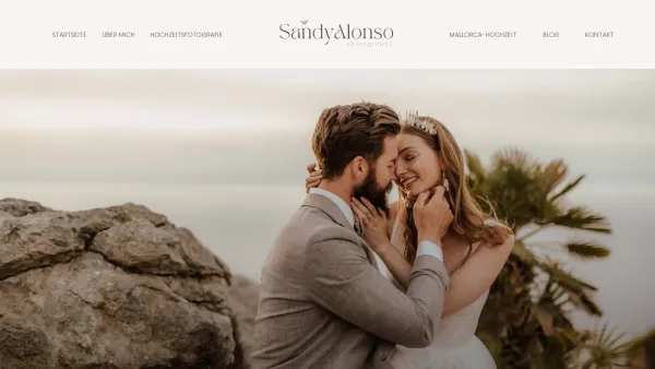 Website Screenshot: Sandy Alonso Photography - Hochzeitsfotograf Burgenland | Hochzeitsfotografie europaweit ♥ - Date: 2023-06-26 10:26:43
