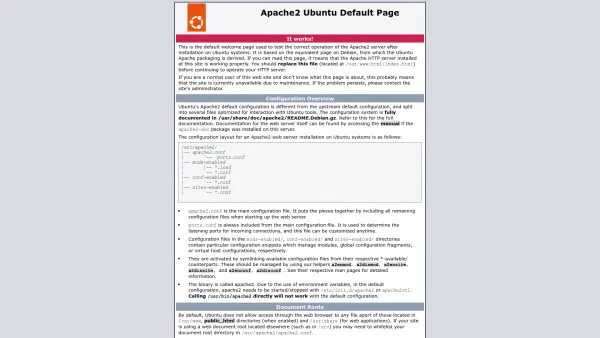 Website Screenshot: Sanethis EDV-Dienstleistungen - Apache2 Ubuntu Default Page: It works - Date: 2023-06-14 10:44:57