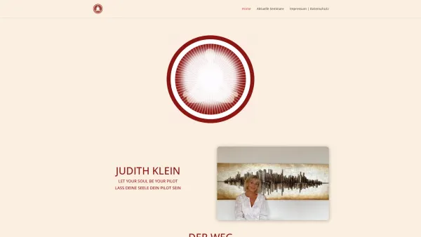 Website Screenshot: Judith Klein - JUDITH KLEIN | - Date: 2023-06-26 10:20:38