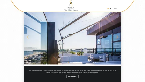 Website Screenshot: Sassus GmbH - Automatische Sonnensegel - Sassus Sonnensegel Manufaktur - Date: 2023-06-26 10:20:38