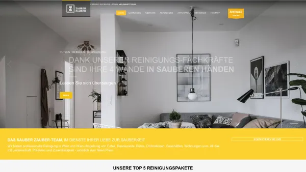 Website Screenshot: Sauber Zauber Reinigungs Unbenanntes Dokument - Professionelle Reinigung in Wien und Umgebung von SAUBER ZAUBER - Date: 2023-06-26 10:20:41