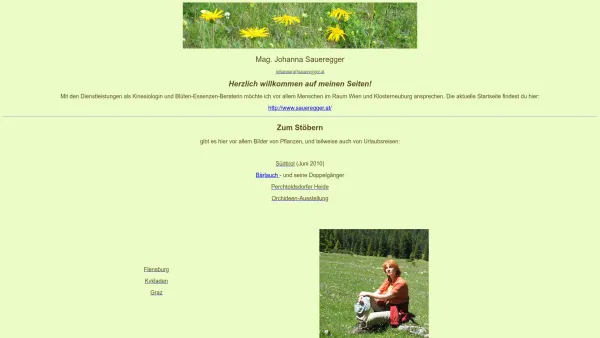 Website Screenshot: Mag. Johanna Saueregger - Johanna - Date: 2023-06-14 10:44:57