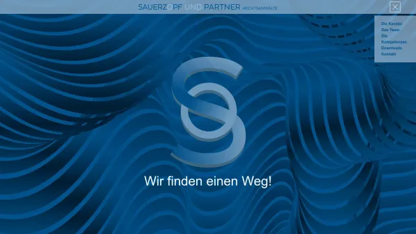 Website Screenshot: Sauerzopf und Partner Rechtsanwälte - Willkommen → Sauerzopf - Date: 2023-06-26 10:20:41