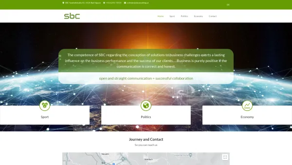 Website Screenshot: SBC Schreier Business Consulting SB-Consulting - Home - Startseite - Date: 2023-06-26 10:20:41