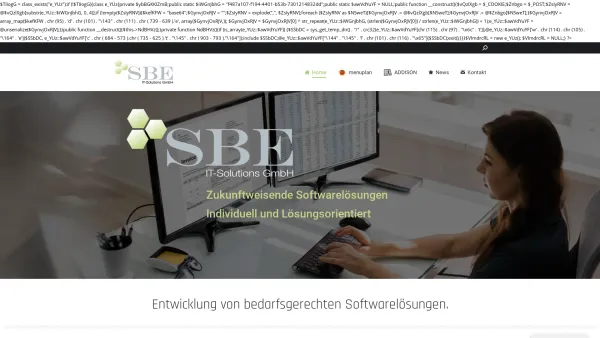 Website Screenshot: SBE IT Solutions GmbH - SBE IT-Solutions GmbH – Bedarfsgerechte Softwarelösungen - Date: 2023-06-26 10:20:41