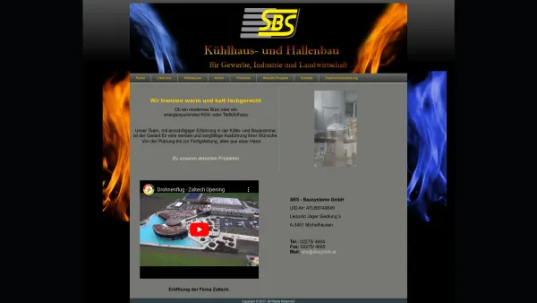 Website Screenshot: Simperl Bausysteme SBS Firmenauswahl - Home - Date: 2023-06-26 10:20:41