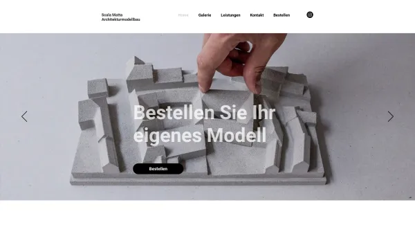 Website Screenshot: Scala Matta Modellbau Studio - Architekturmodellbau Wien - Scala Matta Modellbau Studio - Date: 2023-06-26 10:20:41