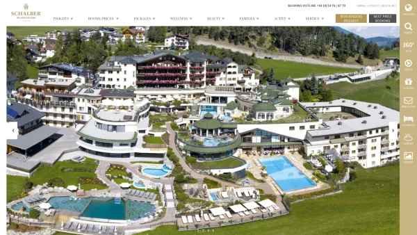 Website Screenshot: Wellness-Residenz Schalber***** - 5 star Superior Wellness hotel Schalber Serfaus Tyrol - Date: 2023-06-26 10:20:44