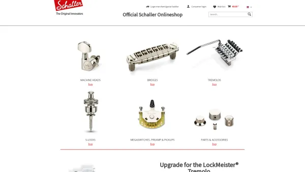 Website Screenshot: Schaller Fliesen Gmbh - Official Schaller webshop. Buy all Schaller products directly from the manufacturer. - Date: 2023-06-14 10:37:24