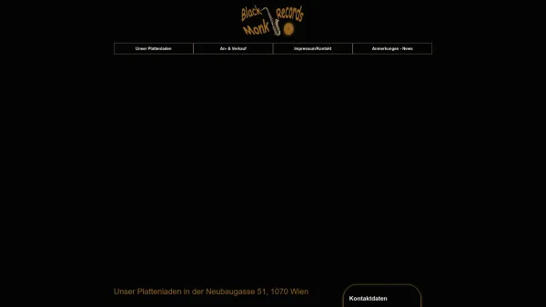 Website Screenshot: Black Monk - Schallplatten, CDs: Ankauf Verkauf Wien - Black Monk Records - Date: 2023-06-14 10:37:04