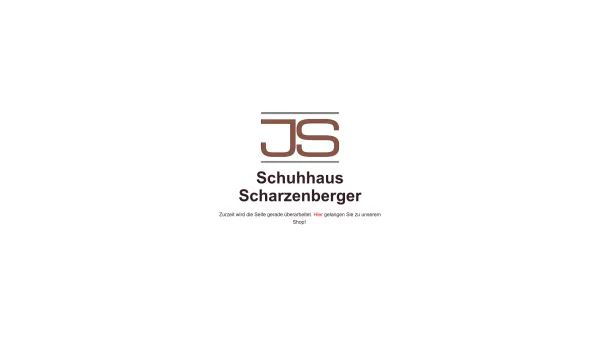 Website Screenshot: Schuhhaus Scharzenberger Gesellschaft m.b.H. - Date: 2023-06-26 10:20:44