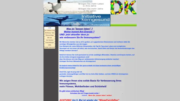 Website Screenshot: Karner Dieter, Dipl. Ernährungstrainer - besser leben - Date: 2023-06-14 10:45:00