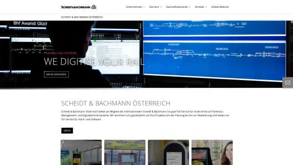 Website Screenshot: Fa. Klaus Gindl GmbH. Scheidt&Bachmann Österreich - Scheidt & Bachmann Österreich - Date: 2023-06-15 16:02:34
