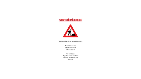 Website Screenshot: Immobilientreuhänder Jutta Weinwurm Mag. Marie-Theres Scherbaum - Scherbaum - Date: 2023-06-14 10:38:04