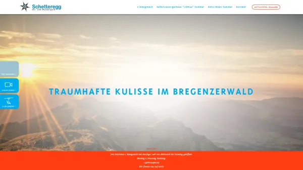 Website Screenshot: Egger Liftgesellschaft m.b.H. Co Schetteregg Online Das! Skigebiet Bregenzerwald - Traumhafte Kulisse im Bregenzerwald - Schetteregg | Ski- und Wandergebiet - Date: 2023-06-26 10:20:50