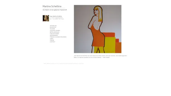 Website Screenshot: Atelier Schettina - Home - martina Schettina - Date: 2023-06-26 10:20:50