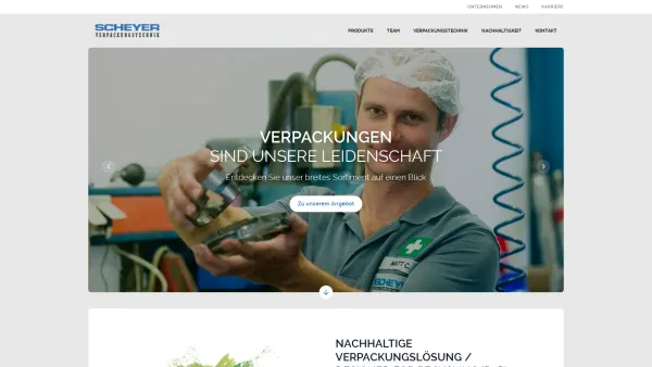Website Screenshot: Scheyer Verpackungstechnik Praesentationssysteme Verkaufshilfen - VERPACKUNGEN - Scheyer Verpackungstechnik GmbH - Date: 2023-06-26 10:20:50