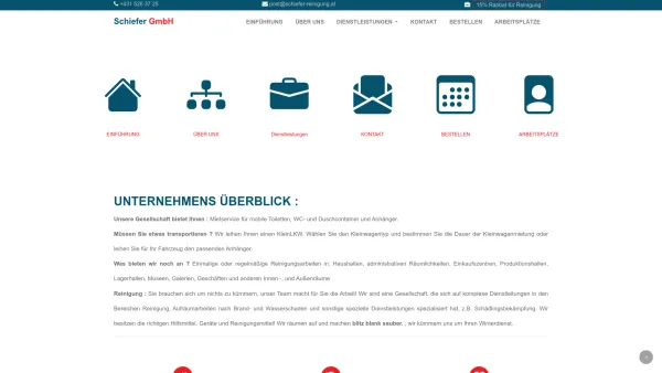 Website Screenshot: RDS Schiefer GmbH - Schiefer GmbH - Date: 2023-06-26 10:20:50