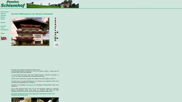 Website Screenshot: Pension Schiemhof - Pension Schiemhof · Abtenau · Salzburger Land - Date: 2023-06-26 10:20:50