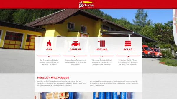 Website Screenshot: Schilcher Haustechnik! - Schilcher Haustechnik Ramingstein - Date: 2023-06-14 10:45:00