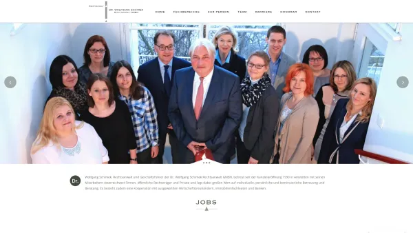 Website Screenshot: Rechtsanwalt Dr. Wolfgang SCHIMEK - Dr. Wolfgang Schimek Rechtsanwalt GMBH – Verteidiger in Strafsachen - Date: 2023-06-26 10:20:50