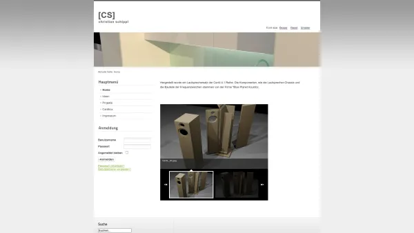 Website Screenshot: Tischlerei Stocker - Ing. Christian Schippl KEG - Home - Date: 2023-06-14 10:37:15