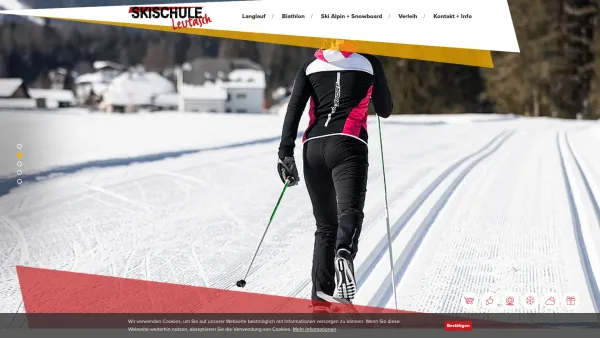 Website Screenshot: Schischule Leutasch - Skischule Leutasch ↔ Langlaufschule Leutasch ↔ Skiverleih - Date: 2023-06-26 10:20:53