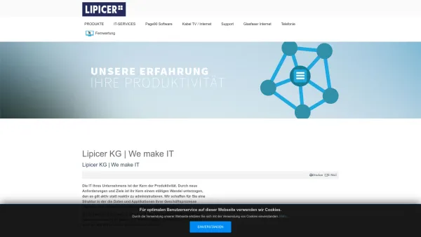 Website Screenshot: Schloss Manndorf - Lipicer KG | We make IT - Date: 2023-06-26 10:20:56