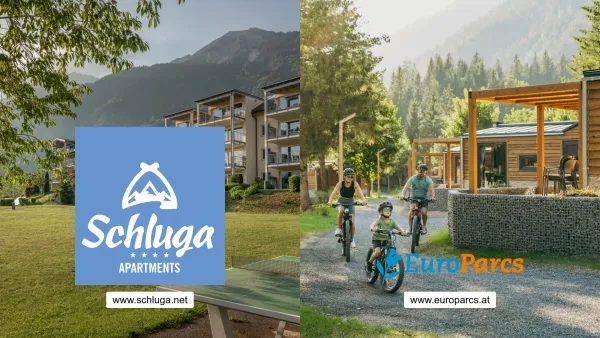 Website Screenshot: Schluga Camping - Schluga Apartemens Deluxe | Europarcs - Date: 2023-06-26 10:20:56