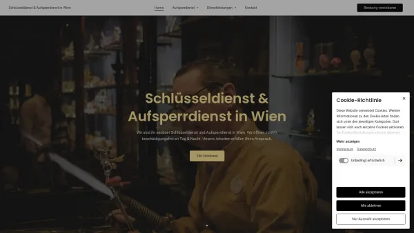 Website Screenshot: Schlüsseldienst-Aufsperrdienst.at - Seriöser Aufsperrdienst | Schlüsseldienst Wien - Date: 2023-06-26 10:26:43