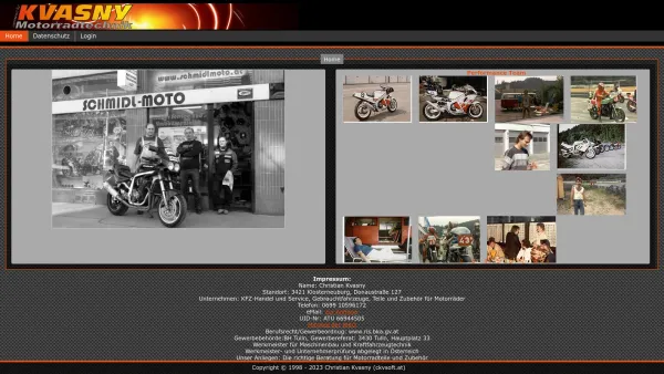 Website Screenshot: SCHMIDLMOTO MOTORRADTECHNIK - Date: 2023-06-26 10:20:58