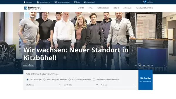 Website Screenshot: Oskar Schmidt GmbH schmidtauto.at - Autohaus Schmidt - Ihr mobiler Partner in Salzburg und Umgebung - Schmidt Automobile - Date: 2023-06-26 10:20:59