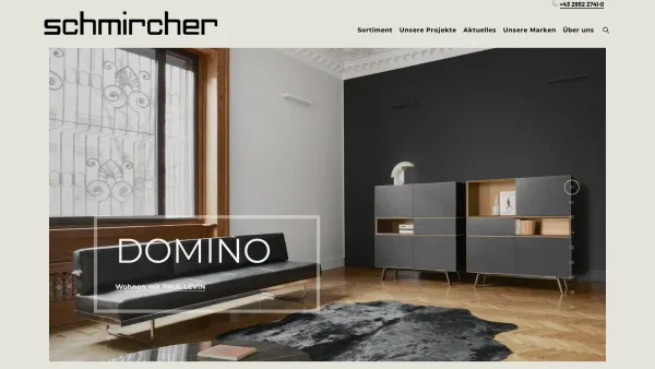 Website Screenshot: Schmircher Unternehmensgruppe - Schmircher: Ihr Möbelfachhändler in Hollabrunn - Date: 2023-06-26 10:20:59