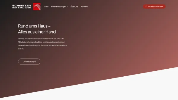 Website Screenshot: SCHMITZER Dach Bau - Schmitzer Dach & Bau GmbH – Rund ums Haus – Alles aus einer Hand - Date: 2023-06-26 10:20:59
