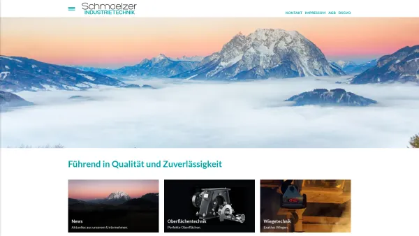Website Screenshot: SCHMÖLZER INDUSTRIETECHNIK GmbH - Home - Schmölzer Industrietechnik GmbH. - Date: 2023-06-15 16:02:34